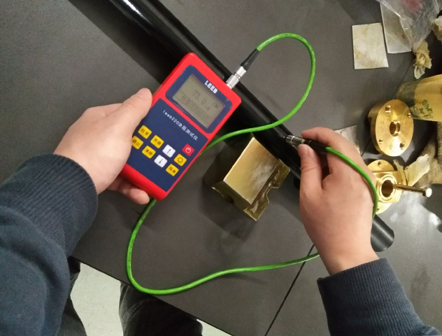 測厚儀試機現場